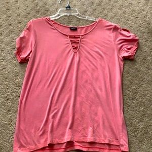 pink, rue21 shirt